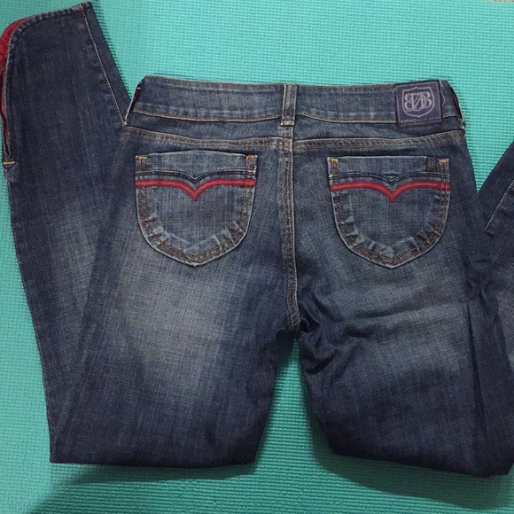 Buffalo David Bitton Ankle Skinny Bottom Zip Jeans - Picture 6 of 8